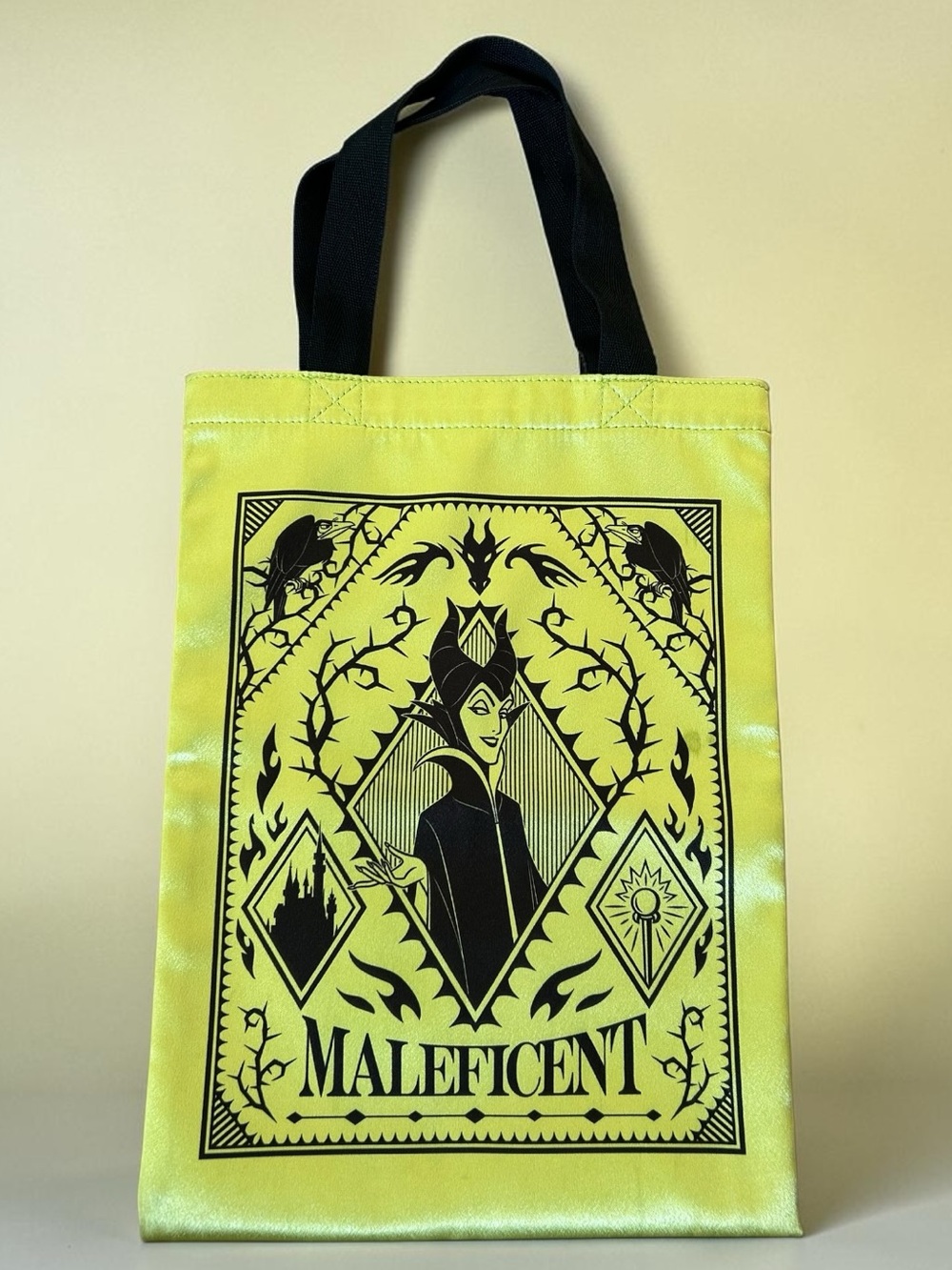 Tokyo Disney Maleficent Villains Tote Bag 2025 Japan Exclusive Halloween